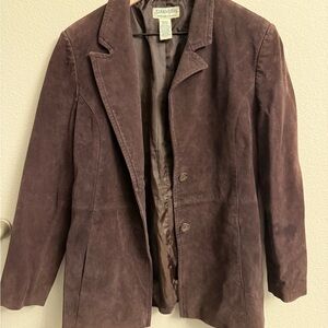 St. John's Bay Leather Classic Jacket